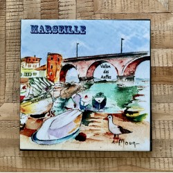 Dessous de plat « Vallon des Auffes »
