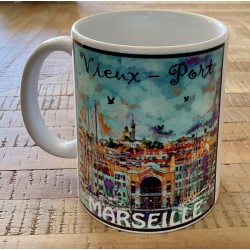 Mug « vieux-port Marseille »