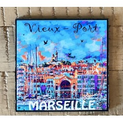 Magnet « vieux-port Marseille »