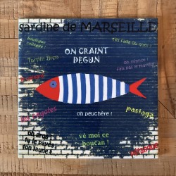 Dessous de plat "sardine »